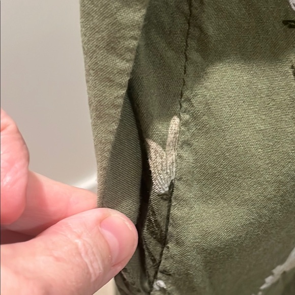 Old navy Tall L Green Floral Dress - Picture 5 of 8